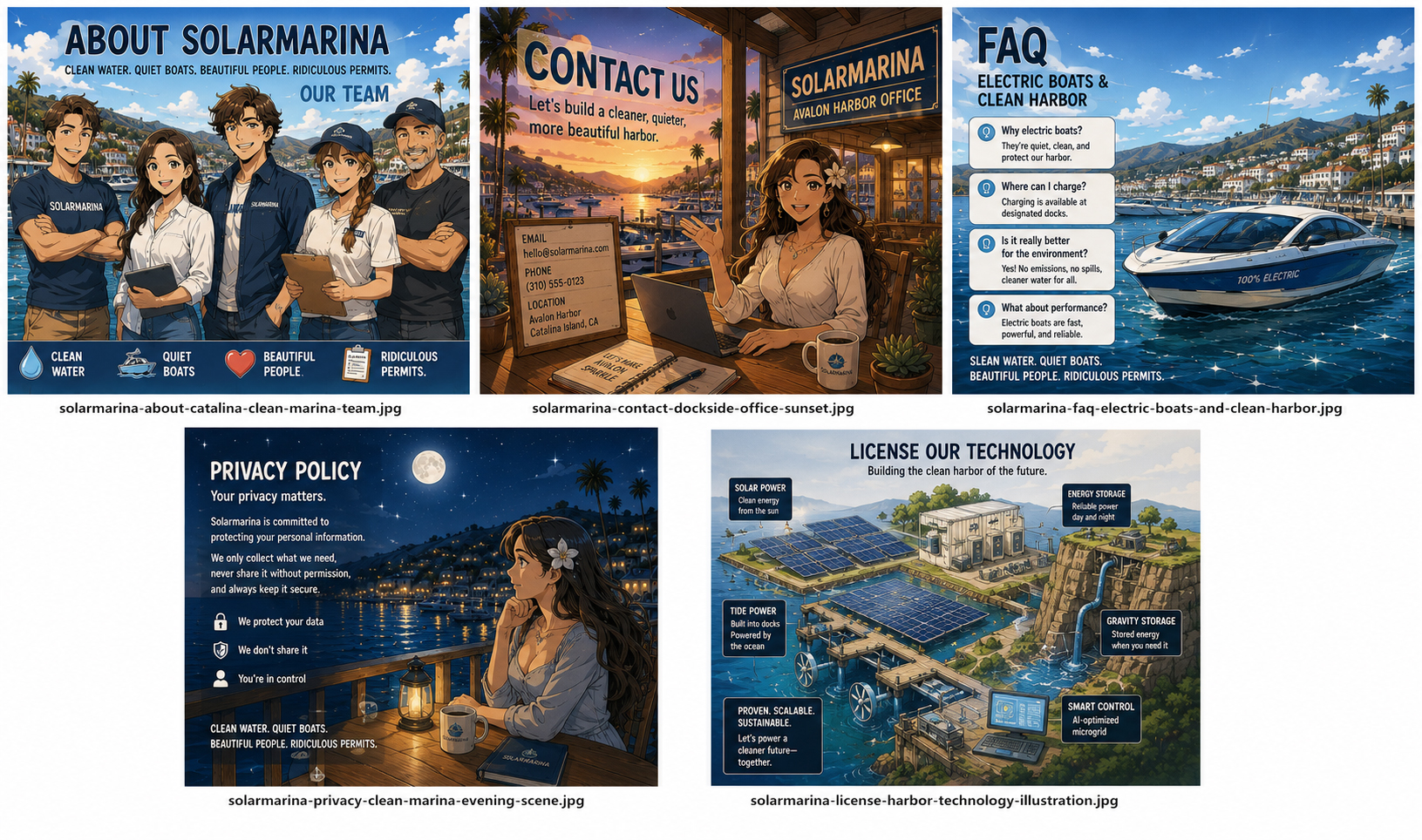 SolarMarina storyboard 3